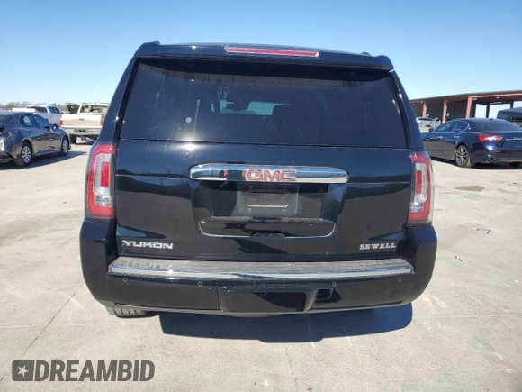 2019 GMC Yukon Denali with VIN 1GKS1CKJ3KR226176, listed as a Copart auction lot 89385175 with 60,453 mi miles and Salvage Title. Bid and sale history available at carsss.com. Image 6.
