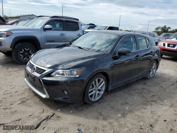 2017 Lexus CT with VIN JTHKD5BHXH2291036, listed as a Copart auction lot 73743534 with 0 mi miles and Non Repairable. Bid and sale history available at carsss.com. Image 1.