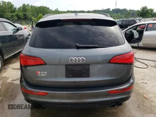 2017 Audi SQ5 Premium Plus with VIN WA1CCAFP6HA036533, listed as a Copart auction lot 59722024 with 91,866 mi miles and Salvage Title. Bid and sale history available at carsss.com. Image 6.