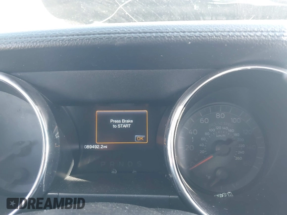 2015 Ford Mustang EcoBoost with VIN 1FA6P8TH8F5306709, listed as a IAAI auction lot 41880999 with 89,492 mi miles and . Bid and sale history available at carsss.com. Image 7.
