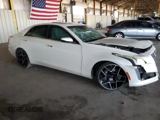 2014 Cadillac CTS Luxury RWD z VIN 1G6AR5S33E0185430, wystawiony jako Copart lot #53998555 z przebiegiem 153 283 mil mil oraz Szkoda całkowita • Salvage title. Historia ofert i sprzedaży dostępna na DreamBid. Obrazek 4.