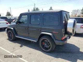 2021 Mercedes-Benz G with VIN W1NYC7HJ4MX366193, listed as a Copart auction lot 54274335 with 27,747 mi miles and Salvage Title. Bid and sale history available at carsss.com. Image 2.