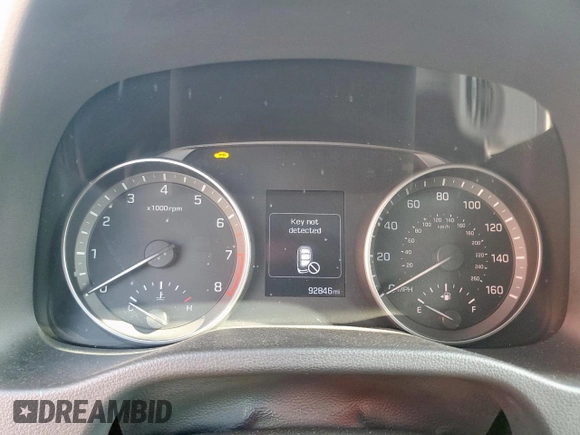 2017 Hyundai Elantra SE with VIN KMHD84LF4HU178396, listed as a Copart auction lot 62370105 with 92,846 mi miles and Salvage title. Bid and sale history available at DreamBid. Image 9.