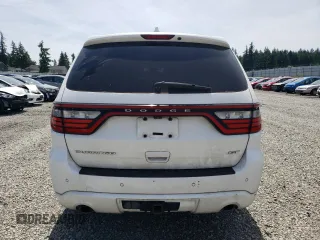 2017 Dodge Durango GT with VIN 1C4RDHDG7HC740821, listed as a Copart auction lot 59715545 with 145,050 mi miles and Clean title. Bid and sale history available at DreamBid. Image 6.