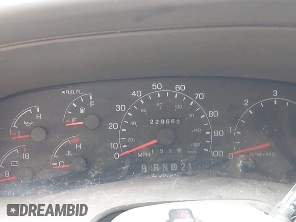 2001 Ford Excursion Limited z VIN 1FMNU43S21EC18536, wystawiony jako IAAI lot #42359854 z przebiegiem 229 663 mil mil oraz . Historia ofert i sprzedaży dostępna na DreamBid. Obrazek 7.