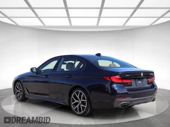 2022 BMW 5 Series 530i xDrive with VIN WBA13BJ01NWX536XX, listed as a Copart auction lot 55261825 with 16,417 mi miles and Clean Title. Bid and sale history available at carsss.com. Image 3.