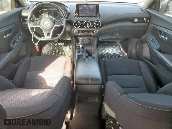 2021 Nissan Sentra SV with VIN 3N1AB8CV9MY239369, listed as a Copart auction lot 56235015 with 50,262 mi miles and Salvage title. Bid and sale history available at DreamBid. Image 8.