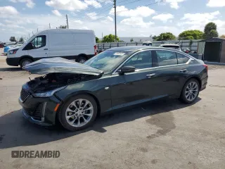 2020 Cadillac CT5 Premium Luxury z VIN 1G6DN5RK5L0141688, wystawiony jako Copart lot #54992665 z przebiegiem 66 058 mil mil oraz Nie do naprawy • Non repairable. Historia ofert i sprzedaży dostępna na DreamBid. Obrazek 1.