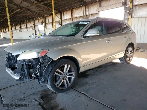 2007 Audi Q7 Premium with VIN WA1BV94L57D047072, listed as a Copart auction lot 41862305 with 151,697 mi miles and Salvage Title. Bid and sale history available at carsss.com. Image 1.