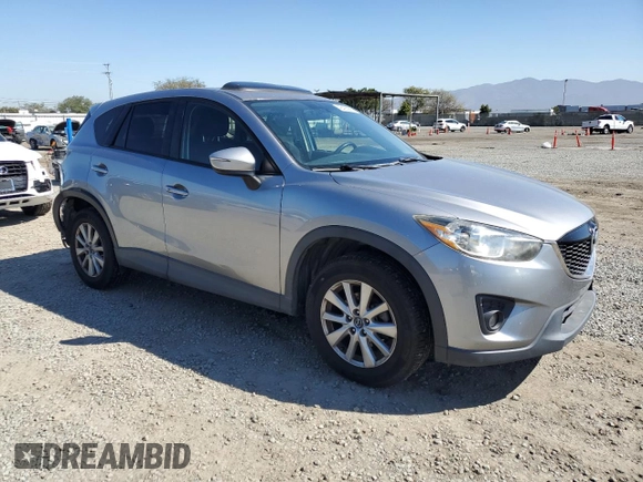 2015 Mazda CX-5 Touring with VIN JM3KE2CY5F0483492, listed as a Copart auction lot 48426065 with 158,749 mi miles and Salvage Title. Bid and sale history available at carsss.com. Image 4.