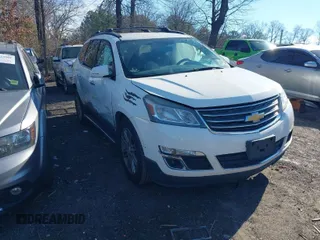 2015 Chevrolet Traverse LT with VIN 1GNKRGKD5FJ224933, listed as a IAAI auction lot 41283533 with Not Provided miles. Bid and sale history available at carsss.com. Image 1.