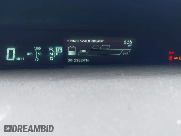 2013 Toyota Prius One with VIN JTDKN3DU8D1657850, listed as a IAAI auction lot 42209001 with 238,243 mi miles and . Bid and sale history available at DreamBid. Image 7.