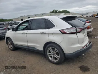 2015 Ford Edge Titanium z VIN 2FMPK4K88FBC05216, wystawiony jako Copart lot #56523475 z przebiegiem 156 558 mil mil oraz Szkoda całkowita • Salvage title. Historia ofert i sprzedaży dostępna na DreamBid. Obrazek 2.
