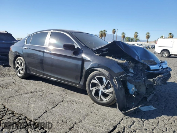 2017 Honda Accord LX with VIN 1HGCR2F38HA120488, listed as a Copart auction lot 80305004 with 144,956 mi miles and Salvage Title. Bid and sale history available at carsss.com. Image 4.