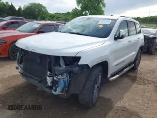 2017 Jeep Grand Cherokee Limited with VIN 1C4RJEBG4HC793440, listed as a IAAI auction lot 42187890 with 128,392 mi miles and . Bid and sale history available at DreamBid. Image 2.