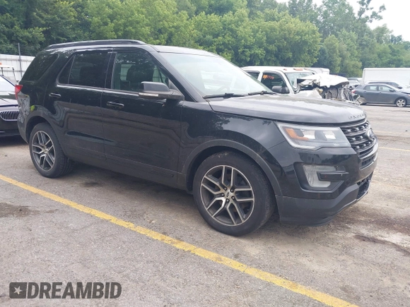 2016 Ford Explorer Sport with VIN 1FM5K8GTXGGB60821, listed as a IAAI auction lot 42690049 with 192,087 mi miles and . Bid and sale history available at DreamBid. Image 1.