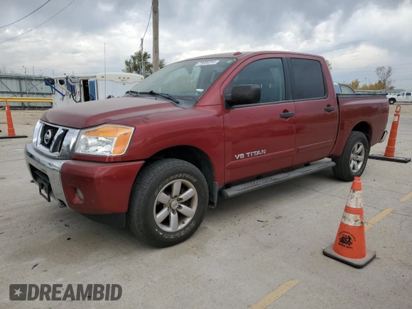 2013 Nissan Titan S with VIN 1N6AA0EC6DN314617, listed as a Copart auction lot 75686254 with 173,473 mi miles and Salvage Title. Bid and sale history available at DreamBid. Image 1.
