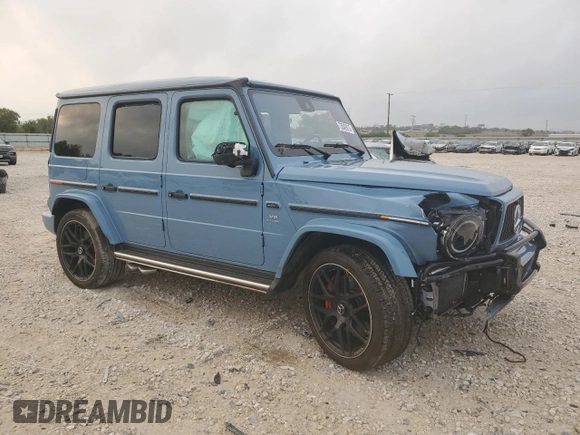 2021 Mercedes-Benz G 63 AMG with VIN W1NYC7HJ4MX423265, listed as a Copart auction lot 73542813 with Not Provided miles and . Bid and sale history available at DreamBid. Image 4.