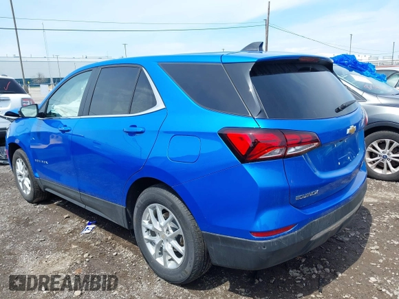 2024 Chevrolet Equinox LT with VIN 3GNAXKEG9RS253137, listed as a IAAI auction lot 42382293 with 4,824 mi miles and . Bid and sale history available at DreamBid. Image 3.