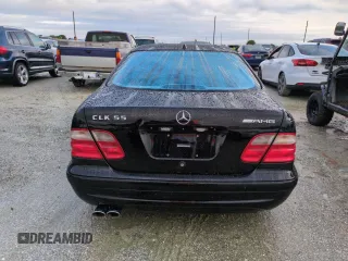 2002 Mercedes-Benz CLK 55 AMG with VIN WDBLJ74G32T102631, listed as a Copart auction lot 74875534 with Not Provided miles and Salvage Title. Bid and sale history available at carsss.com. Image 6.