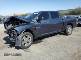 2018 Ram 1500 Express with VIN 1C6RR6KT8JS350433, listed as a Copart auction lot 60903865 with 88,451 mi miles and Salvage title. Bid and sale history available at DreamBid. Image 1.