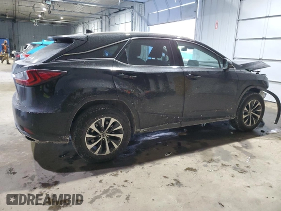 2021 Lexus RX with VIN 2T2HZMDA4MC277535, listed as a Copart auction lot 42351235 with 55,688 mi miles and Salvage Title. Bid and sale history available at carsss.com. Image 3.