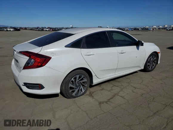 2016 Honda Civic EX with VIN 19XFC2F73GE204858, listed as a Copart auction lot 45976235 with 126,904 mi miles and Salvage Title. Bid and sale history available at DreamBid. Image 3.