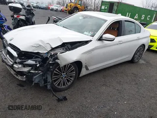 2018 BMW 5 Series 530e xDrive with VIN WBAJB1C50JG624043, listed as a IAAI auction lot 41814687 with 41,301 mi miles and . Bid and sale history available at DreamBid. Image 18.