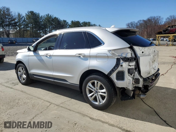 2019 Ford Edge SEL with VIN 2FMPK4J95KBC66981, listed as a Copart auction lot 50021845 with 44,804 mi miles and Salvage Title. Bid and sale history available at carsss.com. Image 2.