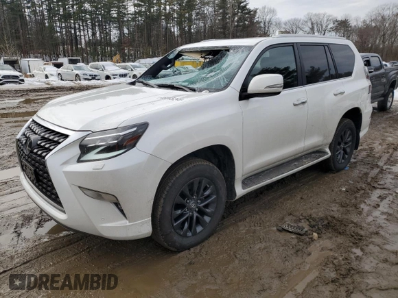 2023 Lexus GX with VIN JTJAM7BX7P5373123, listed as a Copart auction lot 46045245 with 11,498 mi miles and Salvage Title. Bid and sale history available at carsss.com. Image 1.