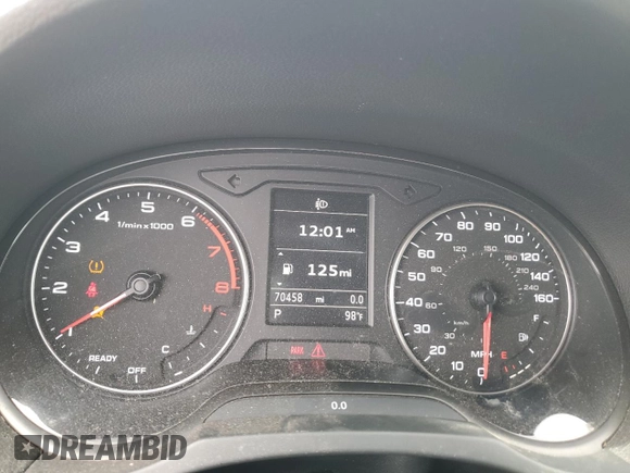 2016 Audi A3 Premium z VIN WAUB8GFF5G1116611, wystawiony jako Copart lot #56052805 z przebiegiem 70 458 mil mil oraz Szkoda całkowita • Salvage title. Historia ofert i sprzedaży dostępna na DreamBid. Obrazek 9.