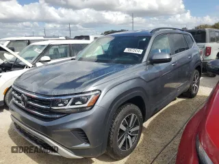 2022 Volkswagen Atlas SE with VIN 1V2DP2CA5NC509101, listed as a Copart auction lot 76972414 with 17,509 mi miles and Salvage title. Bid and sale history available at DreamBid. Image 1.