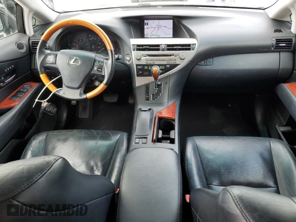 2011 Lexus RX 350 with VIN 2T2ZK1BA2BC060900, listed as a Copart auction lot 53266895 with 162,879 mi miles and Salvage Title. Bid and sale history available at DreamBid. Image 8.
