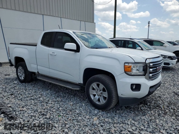 2018 GMC Canyon 2WD SLE with VIN 1GTH5CEA9J1218425, listed as a Copart auction lot 54182975 with 78,386 mi miles and Salvage Title. Bid and sale history available at carsss.com. Image 4.