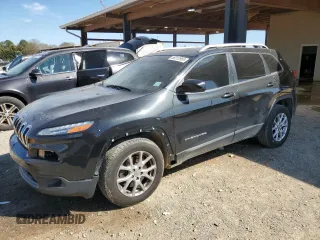 2015 Jeep Cherokee Latitude with VIN 1C4PJLCB4FW655729, listed as a Copart auction lot 50212955 with 134,473 mi miles and Salvage Title. Bid and sale history available at carsss.com. Image 1.