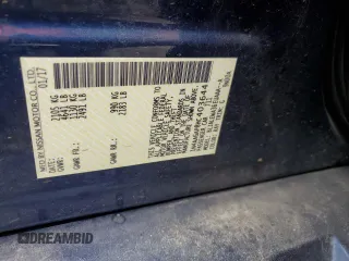 2017 Nissan Maxima SV with VIN 1N4AA6AP8HC403644, listed as a Copart auction lot 54938005 with 133,317 mi miles and Salvage title. Bid and sale history available at DreamBid. Image 12.