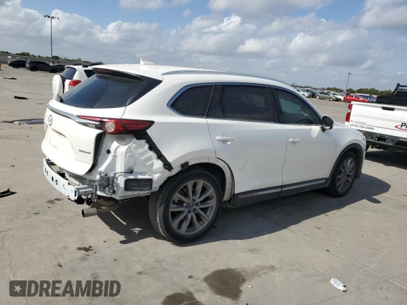 2021 Mazda CX-9 Grand Touring with VIN JM3TCADY2M0519977, listed as a Copart auction lot 76137724 with 31,306 mi miles and Salvage title. Bid and sale history available at DreamBid. Image 3.
