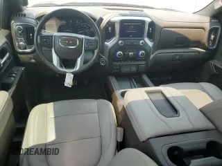 2022 GMC Sierra 1500 SLT with VIN 3GTU9DEDXNG122149, listed as a Copart auction lot 59527815 with 51,527 mi miles and Salvage title. Bid and sale history available at DreamBid. Image 8.
