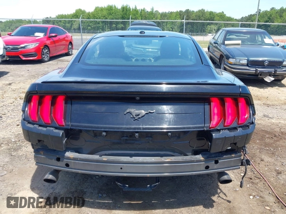 2019 Ford Mustang EcoBoost with VIN 1FA6P8TH4K5159573, listed as a IAAI auction lot 42207962 with 121,225 mi miles and . Bid and sale history available at DreamBid. Image 16.