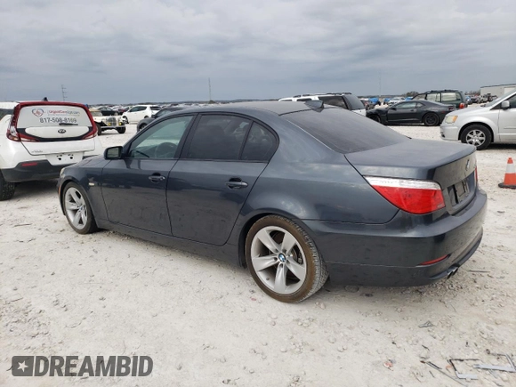 2009 BMW 5 Series 528i with VIN WBANU53509C121621, listed as a Copart auction lot 42381604 with 309,780 mi miles and Clean Title. Bid and sale history available at carsss.com. Image 2.