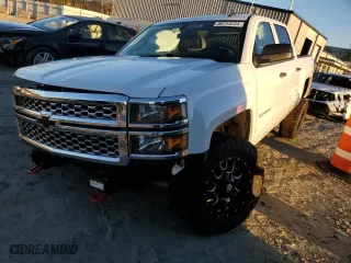 2014 Chevrolet Silverado 1500 LT with VIN 3GCUKREC6EG462908, listed as a Copart auction lot 86733234 with 0 mi miles and Salvage Title. Bid and sale history available at carsss.com. Image 1.