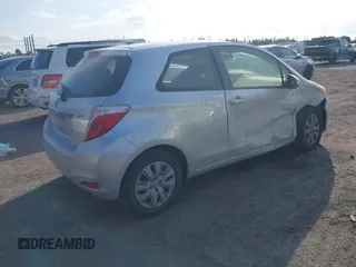 2014 Toyota Yaris L with VIN JTDJTUD33ED592307, listed as a IAAI auction lot 41418409 with 91,209 mi miles and . Bid and sale history available at DreamBid. Image 4.