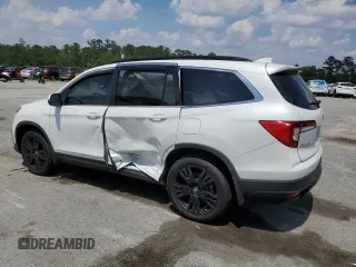 2022 Honda Pilot Special Edition with VIN 5FNYF6H28NB097712, listed as a Copart auction lot 57801695 with 27,992 mi miles and Salvage title. Bid and sale history available at DreamBid. Image 2.