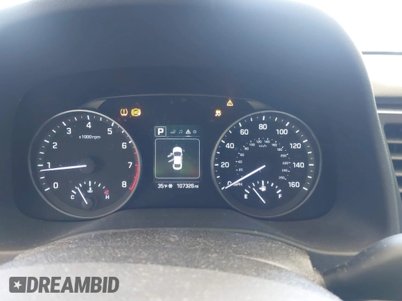 2018 Hyundai Elantra GL with VIN KMHD84LFXJU612021, listed as a IAAI auction lot 41634056 with 107,326 mi miles and . Bid and sale history available at DreamBid. Image 7.
