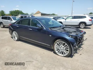 2016 Cadillac CT6 Premium Luxury AWD with VIN 1G6KF5RS3GU154023, listed as a Copart auction lot 61397365 with 217,582 mi miles and Salvage title. Bid and sale history available at DreamBid. Image 4.