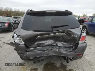 2012 Toyota Highlander Hybrid Limited with VIN JTEDC3EH1C2010467, listed as a Copart auction lot 80748634 with 222,730 mi miles and Salvage Title. Bid and sale history available at carsss.com. Image 6.