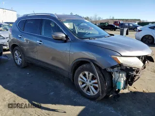2015 Nissan Rogue SV with VIN KNMAT2MV9FP546616, listed as a Copart auction lot 41642805 with 146,863 mi miles and Salvage Title. Bid and sale history available at carsss.com. Image 4.