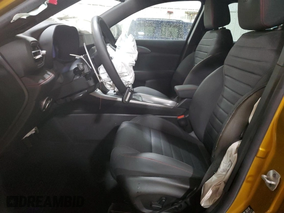 2024 Dodge Hornet R/T with VIN ZACPDFCW4R3A12088, listed as a Copart auction lot 52515655 with 21,696 mi miles and Salvage title. Bid and sale history available at DreamBid. Image 7.