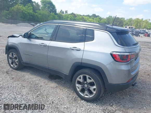 2018 Jeep Compass Limited с VIN 3C4NJDCB7JT210770, выставлен на аукционе IAAI как лот 42076189 с пробегом 159 083 миль миль и . История ставок и продаж доступна на DreamBid. Изображение 3.