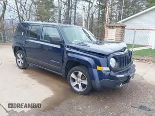 2017 Jeep Patriot High Altitude with VIN 1C4NJPFA1HD187751, listed as a IAAI auction lot 41930564 with 84,347 mi miles and . Bid and sale history available at carsss.com. Image 1.